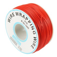 Single-Core Tinned Copper Wire 0.25mm total length 250m - Red