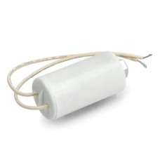 Motor capacitor 5uF/450V 35x61mm with wires