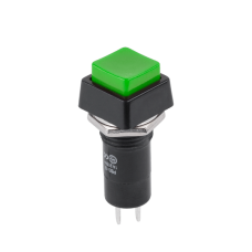Pushbutton switch OFF-ON PBS 12A green