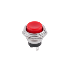 Pushbutton switch PUSH ON RED PBS26B