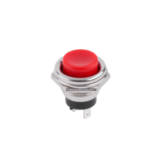 Pushbutton switch PUSH ON RED PBS26B