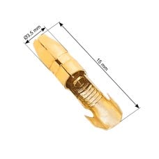 Neizoliuota jungtis 3.5/15 - 100vnt