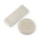 Stačiakampis neodimio magnetas 25x10x2mm - 10vnt