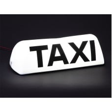 Signal light TAXI on magnet