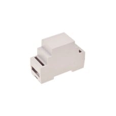 Plastic box Kradex Z103J light gray for DIN mounting 88x34x62mm