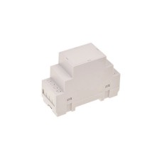 Plastic box Kradex Z106J light gray for DIN mounting 90x35x65mm