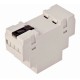 Plastic box Kradex Z106J light gray for DIN mounting 90x35x65mm