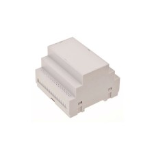 Plastic box Kradex Z109J ABS VO light gray for DIN mounting 90x86x65mm