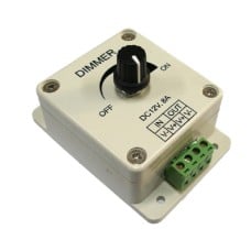 Smart dimmer for LED strips 12V 8A