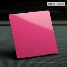 Organinis stiklas - akrilo lakštas, 3mm, 400x600mm – Hot Pink