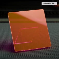 Acrylic Sheet (PMMA), 3mm, 400x600mm – flour pink