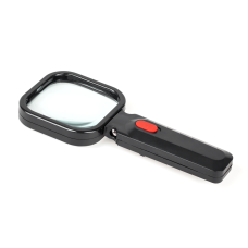 Magnifying glass with led lighting 80x80mm 3D 312072 