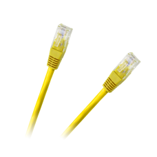 Patchcord UTP 8c cable CCA 1.5m Yellow