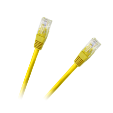 Patchcord UTP 8c cable CCA 1.5m Yellow