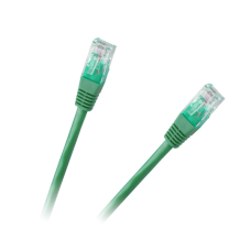 Patchcord UTP 8c cable CCA 1.5m Green