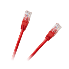 Patchcord UTP 8c cable CCA 1m Red
