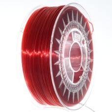 3D filament Devil Design PET-G 1.75mm 1kg - Ruby Red Transparent