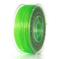 3D plastikas Devil Design PET-G 1.75mm 1kg - Bright Green Transparent