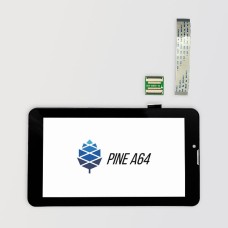 TFT 7" 1024 x 600 px touch screen for ROCKPro64 - DSI 163.9 x 97.1 x 2.6