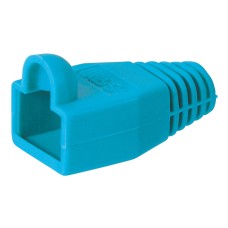 Plastic PVC protection for RJ45 cable for 8P8C plugs - Blue