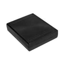 Plastic box Kradex Z28 black 143x119x32mm