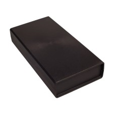 Plastic box Kradex Z37 black 258x128x48mm