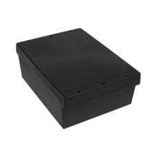 Plastikinė dėžutė Kradex Z46A juoda 198x145x72mm