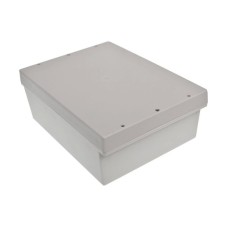 Plastic box Kradex Z46AJ light gray 198x145x72mm