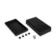 Plastic box Kradex Z72 black 179x102x49mm