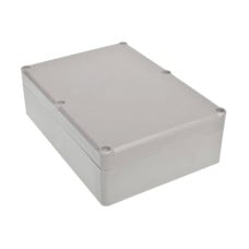 Plastic box Kradex Z74J light gray 177x126x56mm