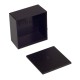 Plastikinė dėžutė Kradex Z86 juoda 42x42x22mm