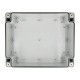 Plastikinė dėžutė Kradex ZP240 šviesiai pilka IP67 TM PC 240x191x105mm