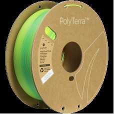 Polymaker Polyterra PLA gradient plastikas 1kg 1.75mm - Summer (Savannah Yellow-Arctic Teal)