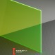 Plexiglas GS 500x400mm 3mm 6C02 - žalia flour