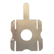 Plate for welding 4 cells - square shape - for soldering and welding 18650 cells