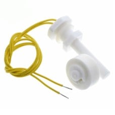 Float sensor for liquid and water level - angular - M12 - 100V - float switch
