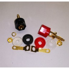 4mm - 301 audio speaker socket - gold-plated banana connector - Audio terminal -1 pair