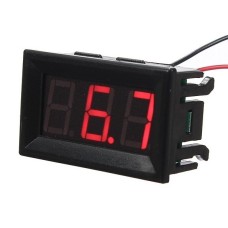 Digital Voltmeter DC 0-100V 0.56' - red