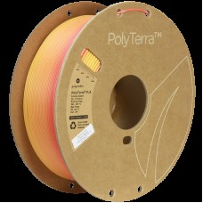 Polymaker Polyterra PLA gradient plastikas 1kg 1.75mm - Fall (Orange-Lava Red)