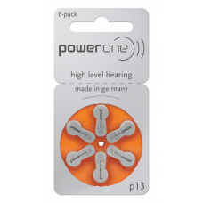 POWER ONE VARTA hearing aid batteries PR48 13