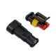 Superseal 2-PIN connector complete - plug + 2PIN socket - hermetic connection