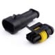 Superseal 2-PIN connector complete - plug + 2PIN socket - hermetic connection
