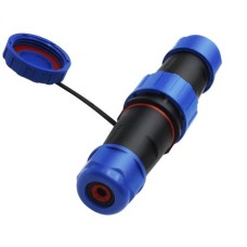 Waterproof Cable Wire Docking Aviation Connector 2P IP68