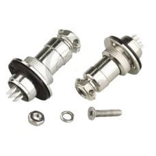 Industrial cylindrical connector C02 4 pin
