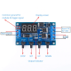 12V LED Display Digital Programmable Timer Timing Relay Module Self-lock Switch