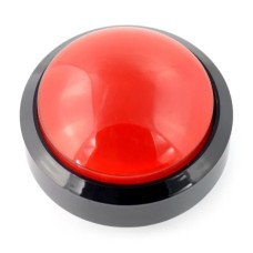 Mygtukas 6cm - raudonas