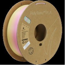 Polymaker PolyTerra Gradient PLA plastikas 1.75mm 1kg - Pastel Rainbow
