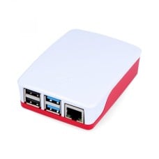 Raspberry Pi 4 Official case - red and white