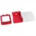 Raspberry Pi Case - Farnell - White/red