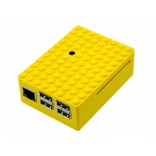 Raspberry Pi Dėžutė - Pi-Blox - Geltona